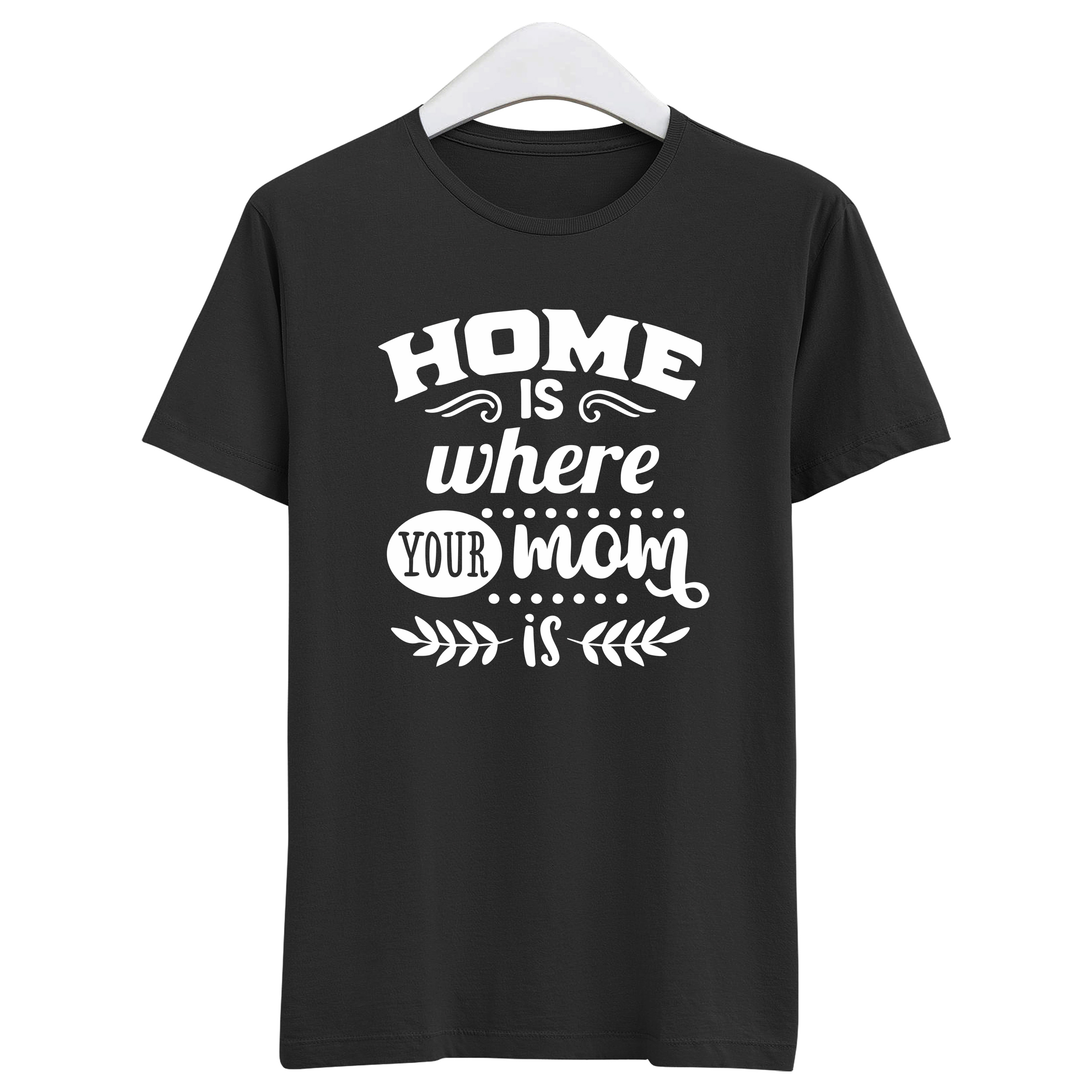thumbnail 5  - Mother&#039;s Day Home Is Where Your Mum Is T Shirt Mom Life Tee Mommy Shirt V3457