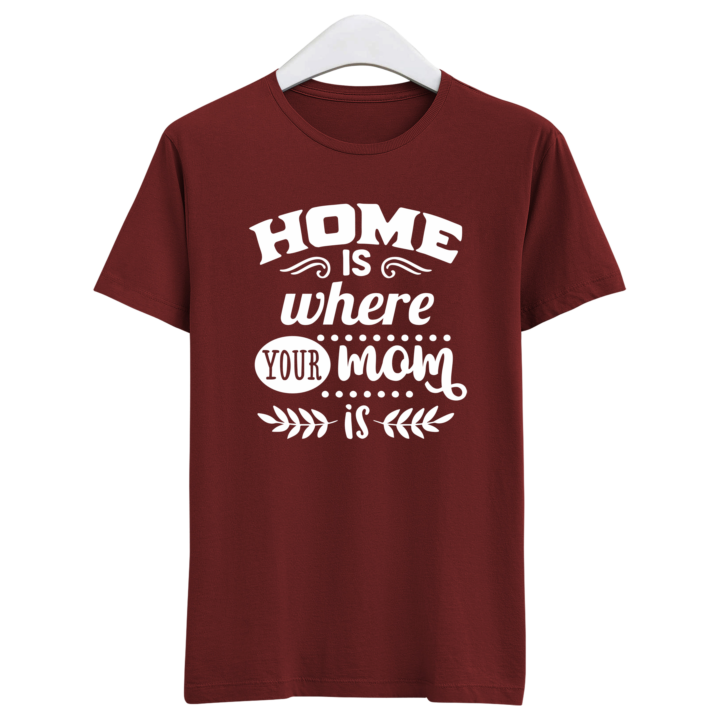 thumbnail 6  - Mother&#039;s Day Home Is Where Your Mum Is T Shirt Mom Life Tee Mommy Shirt V3457